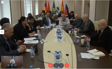 О.В. СОЛОПОВА ПРИНЯЛА УЧАСТИЕ В РАБОЧЕЙ ВСТРЕЧЕ ДЕПАРТАМЕНТА ТРУДОВОЙ МИГРАЦИИ И СОЦИАЛЬНОЙ ЗАЩИТЫ ЕВРАЗИЙСКОЙ ЭКОНОМИЧЕСКОЙ КОМИССИИ С ПРЕДСТАВИТЕЛЯМИ ДИПЛОМАТИЧЕСКИХ ПРЕДСТАВИТЕЛЬСТВ И НАЦИОНАЛЬНЫХ ДИАСПОР ГОСУДАРСТВ-ЧЛЕНОВ ЕВРАЗИЙСКОГО ЭКОНОМИЧЕСКОГО С
